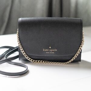 Kate Spade New York Crossbody / Shoulder Bag Chain Black